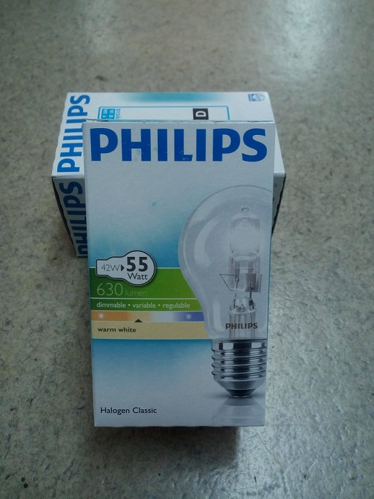 Λάμπα κοινή E27 42W Philips - Επιλέξτε την εικόνα για να κλείσει